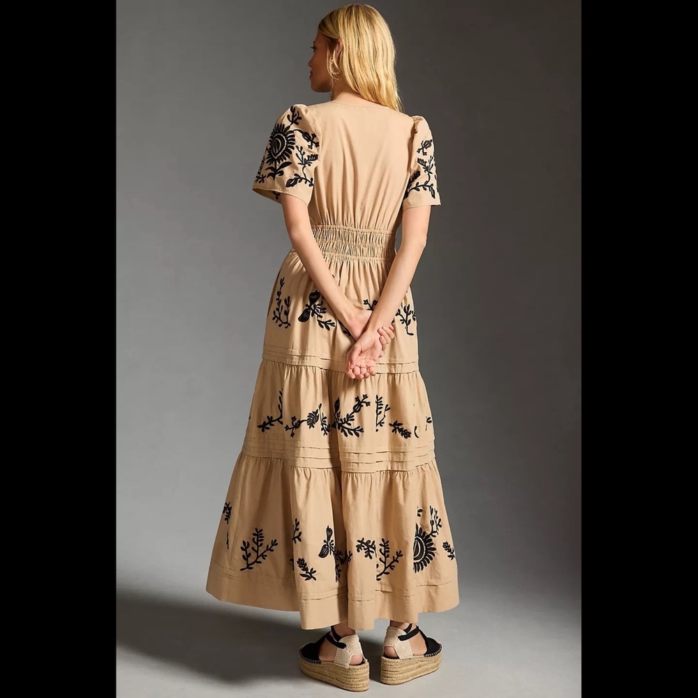 Embroidered Somerset Dress - Picture 2 of 16
